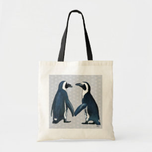 Tote Bag Les pingouins amoureux
