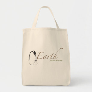 Tote Bag Les pingouins sauvent la terre