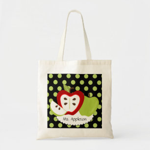 Tote Bag Les points d'Apple ont personnalisé le professeur