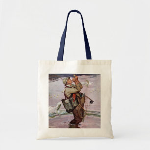 Tote Bag Les poissons sautent