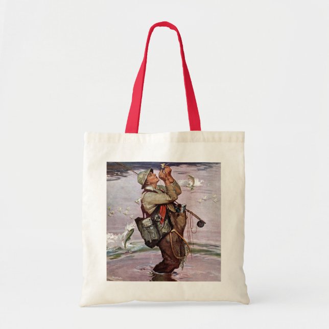 Tote Bag Les poissons sont en train de sauter (Devant)