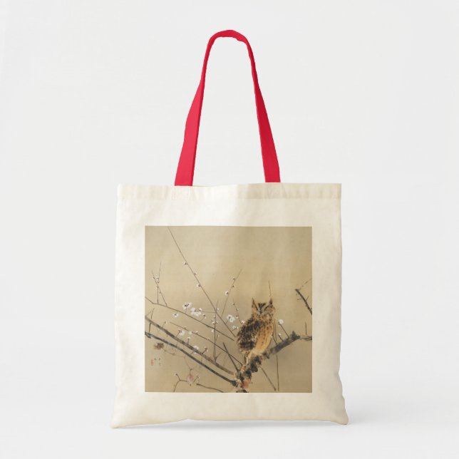 Tote Bag Les premières fleurs de prune par Nishimura Goun,  (Devant)
