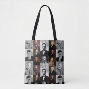 Tote Bag Les présidents américains, Hamilton et Franklin