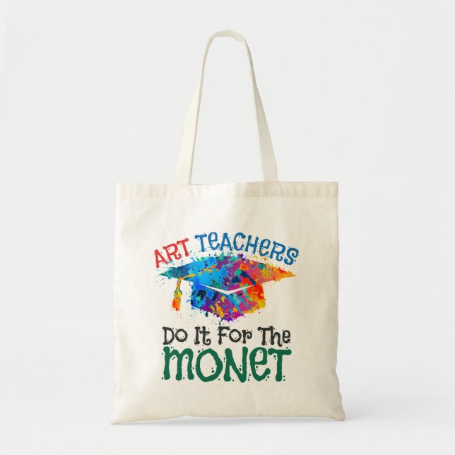 Tote Bag Les professeurs d'art le font pour le professeur d (Devant)