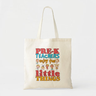 Tote Bag Les professeurs pré-K apprécient les petites chose