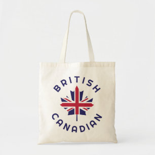 Tote Bag Les racines britanniques canadiennes