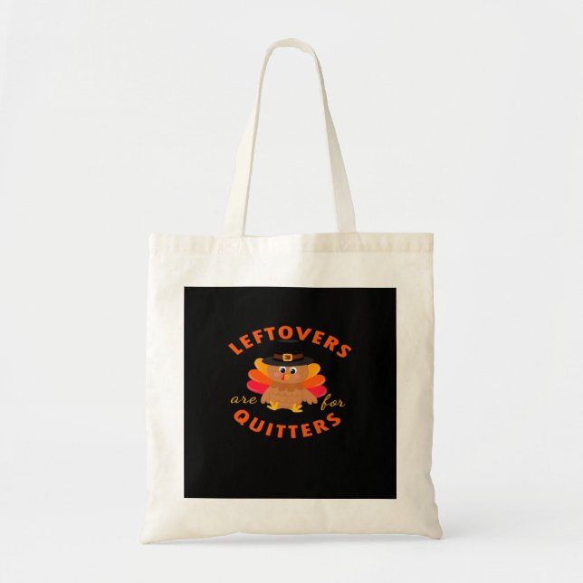 Tote Bag Les Restes Sont Pour Quitter Turquie Noël Classi (Devant)