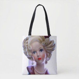 Tote Bag Les rétros années 1960 de Madame de grand de