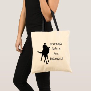 Tote Bag Les Riders De Dressage Sont Équilibrés