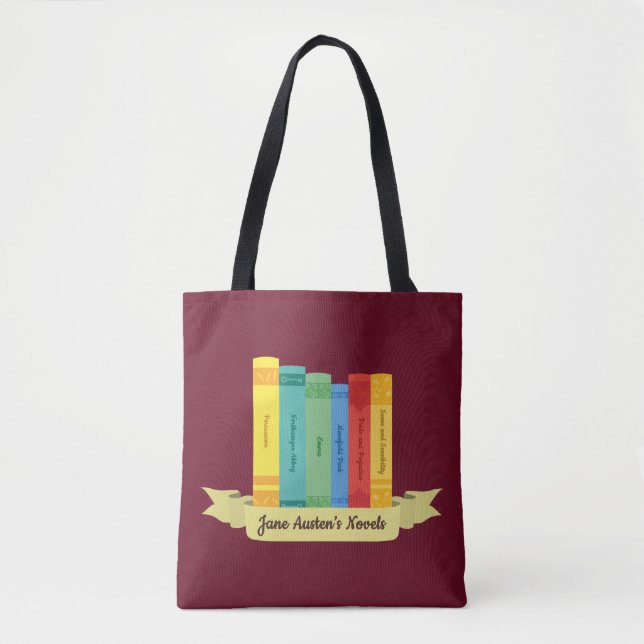 Tote Bag Les romans de Jane Austen III (Devant)