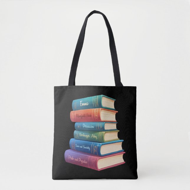 Tote Bag Les romans de Jane Austen VIII (Devant)