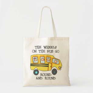 Tote Bag Les Roues du bus
