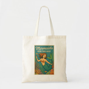 Tote Bag Les sirènes dirigent ce récif   Poisson de corail 