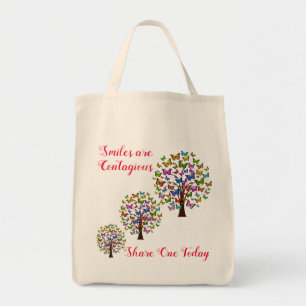 Tote Bag Les Sourires Sont Contagieux