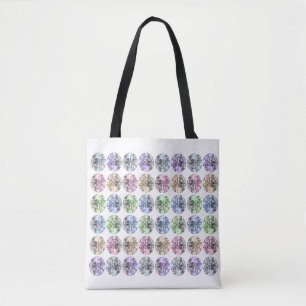 Tote Bag Les strass colorés
