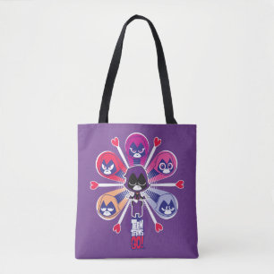 Tote Bag Les titans de l'adolescence vont ! Emoticlones de