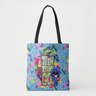 Tote Bag Les titans de l'adolescence vont ! logo de poster