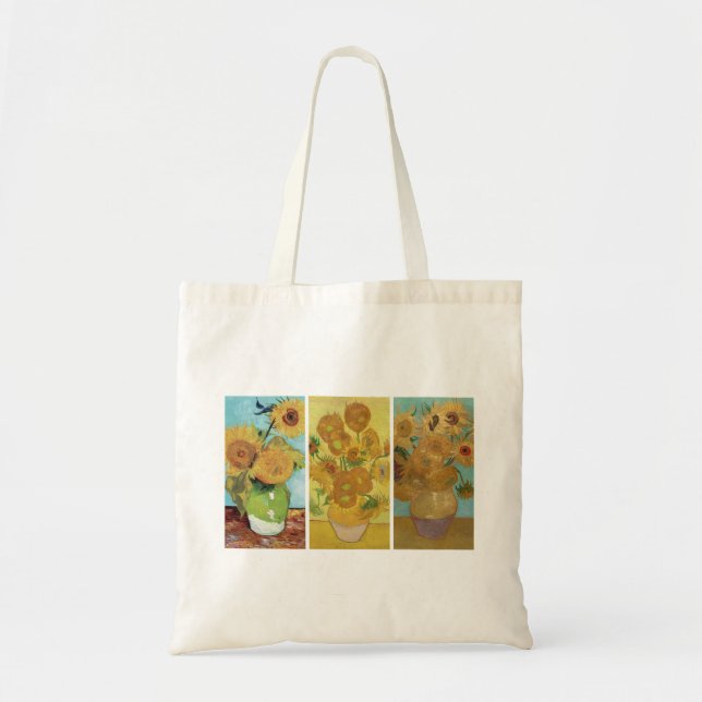 Tote Bag Les tournesols de Van Gogh (Devant)