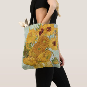 Tote Bag Les tournesols Stilleben de Vincent van Gogh