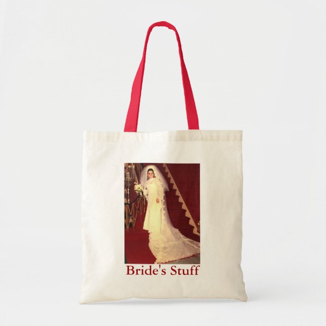 Tote Bag Les trucs de la mariée rétro (Devant)