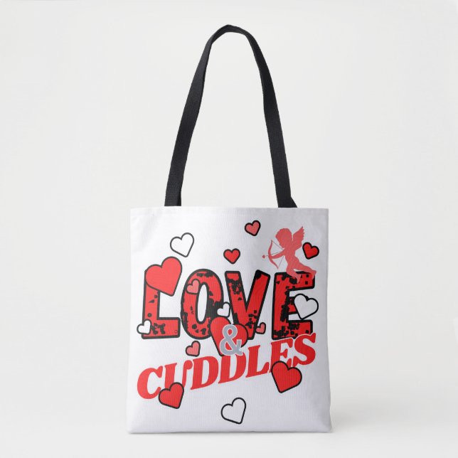Tote Bag Les Valentines aiment et les boudins (Devant)