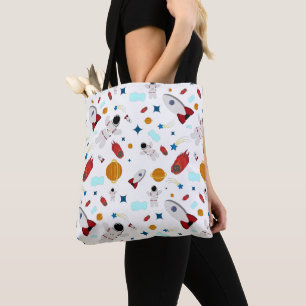Tote Bag L'espace extra-atmosphérique pour enfants et Moti