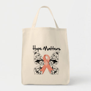 Tote Bag L'espoir du cancer utérin compte