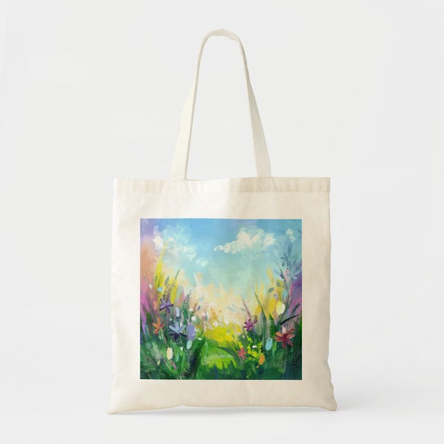 Tote Bag L'essence du printemps (Devant)