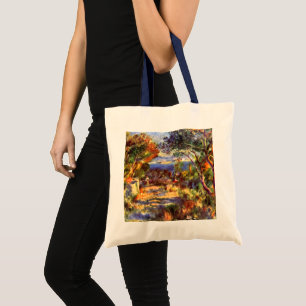 Tote Bag L'Estaque de Pierre Renoir, Impressionnisme Vintag