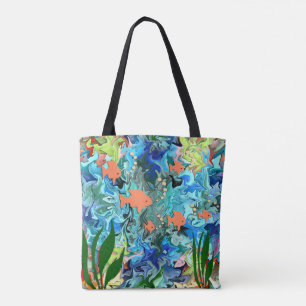 Tote Bag L'été à l'étang....