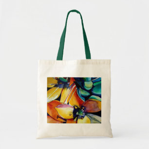 Tote Bag L'étoile jaune de Bethléem l'aquarelle de fleurs
