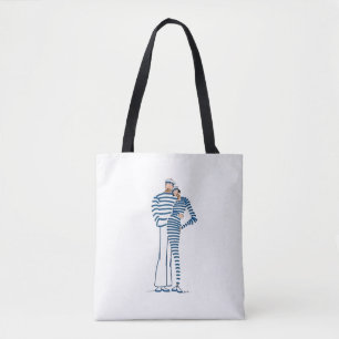 Tote Bag L'étreinte du marin