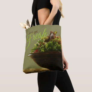 Tote Bag "Let's get FRESH" All-over Print FOURRE-TOUT