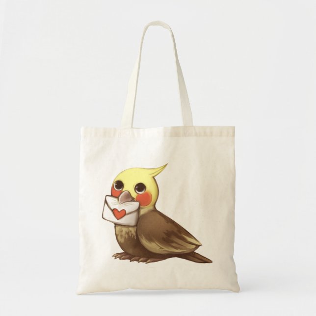 Tote Bag Lettre de Cockatial (Devant)