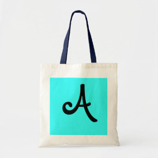 Tote Bag lettre fraîche "A "
