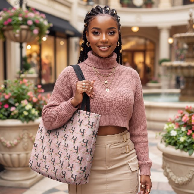 Tote Bag Lettre H (Créateur téléchargé)
