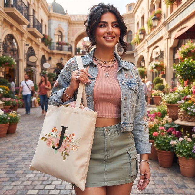 Tote Bag Lettre J (Créateur téléchargé)