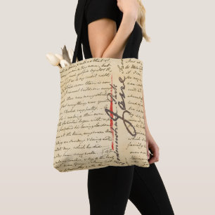 Tote Bag LETTRE Jane Austen