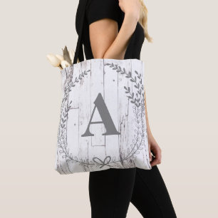 Tote Bag LETTRE MONOGRAPHIQUE DE L'AGRICULTURE rustique EN