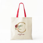 LETTRE MONOGRAPHIQUE D'OR BROUGE Floral "C"