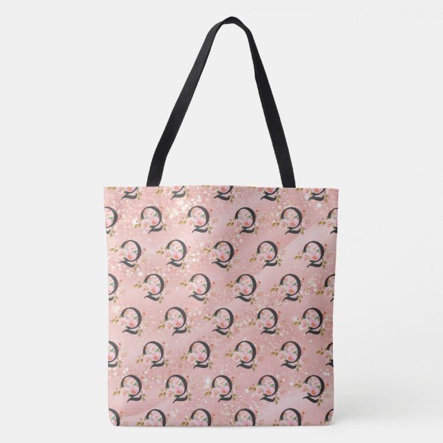 Tote Bag Lettre Q (Devant)