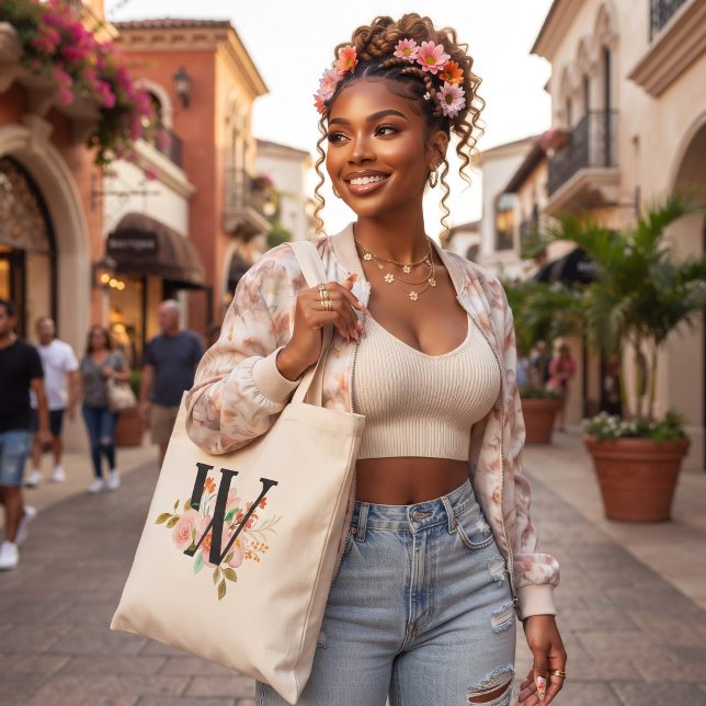Tote Bag Lettre W (Créateur téléchargé)