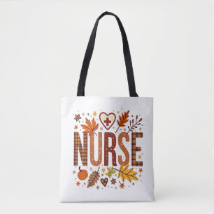 Tote Bag Lettres de bulles infirmières rétro Super