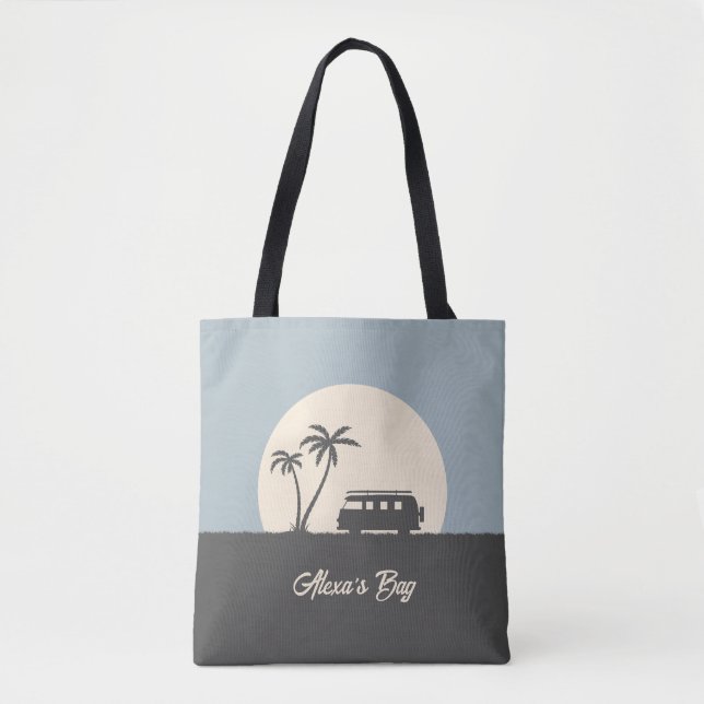 Tote Bag L'évasion côtière (Devant)