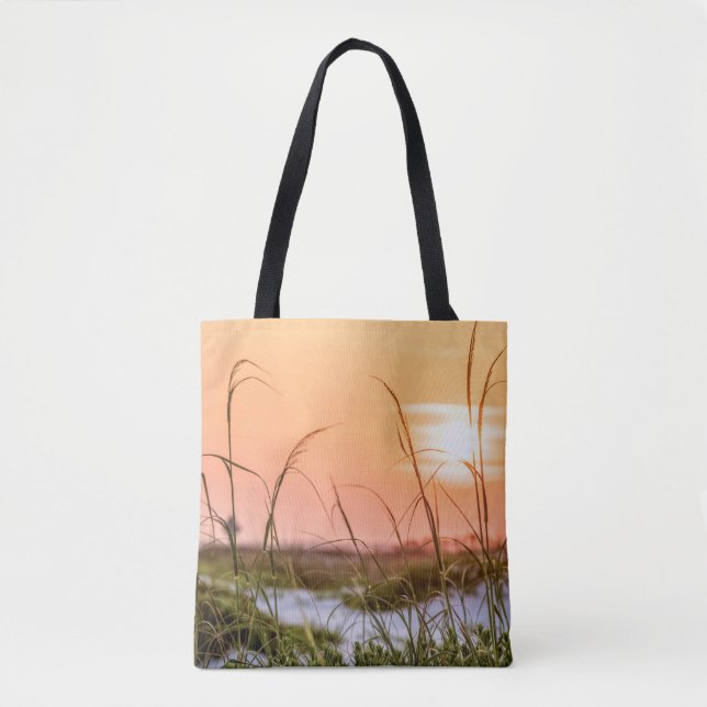 Tote Bag Levée de soleil de la mer de Floride (Devant)