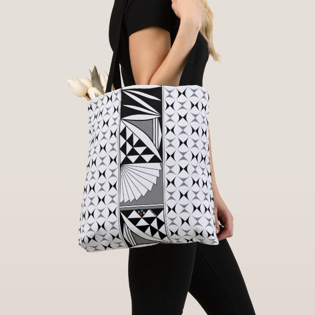 Tote Bag Levée de soleil du sud-ouest en gris (De près)