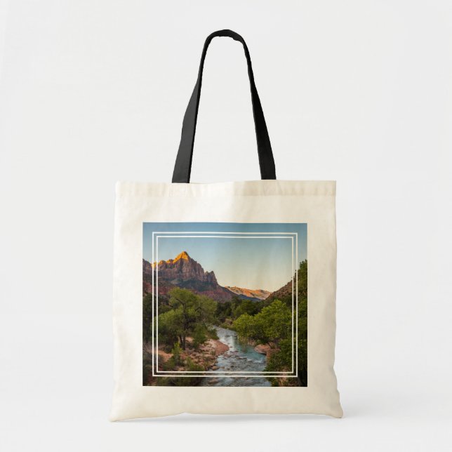 Tote Bag Lever de soleil sur le gardien (Devant)
