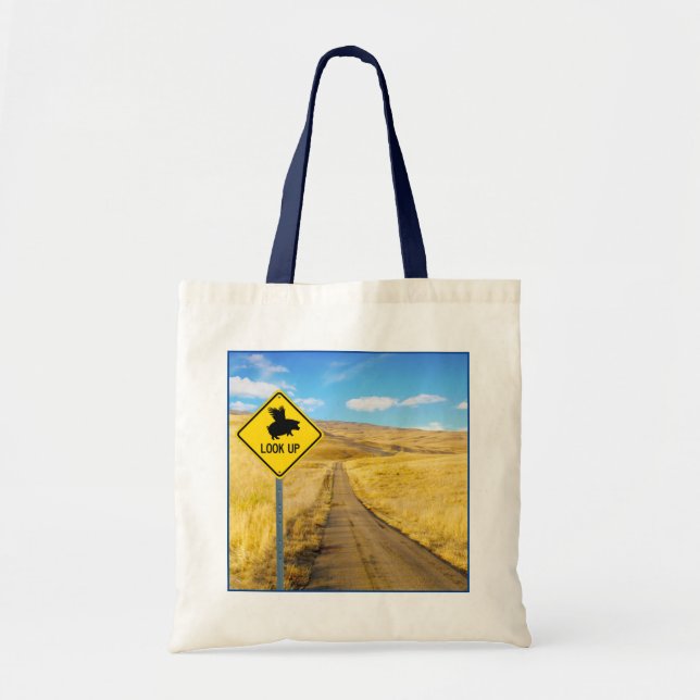 Tote Bag Levez Vos Yeux Pour Les Porcs Peut Voler (Devant)