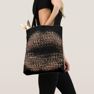 Tote Bag Lèvres d'art Abstrait modernes #18