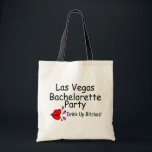 Tote Bag Lèvres de partie de Las Vegas Bachelorette<br><div class="desc">Lèvres de partie de Las Vegas Bachelorette</div>